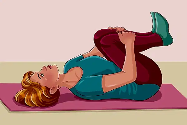 Dizleri Göğüslere Çekme